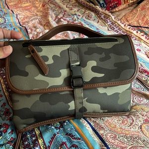 Baby diaper bag/changing pad camo